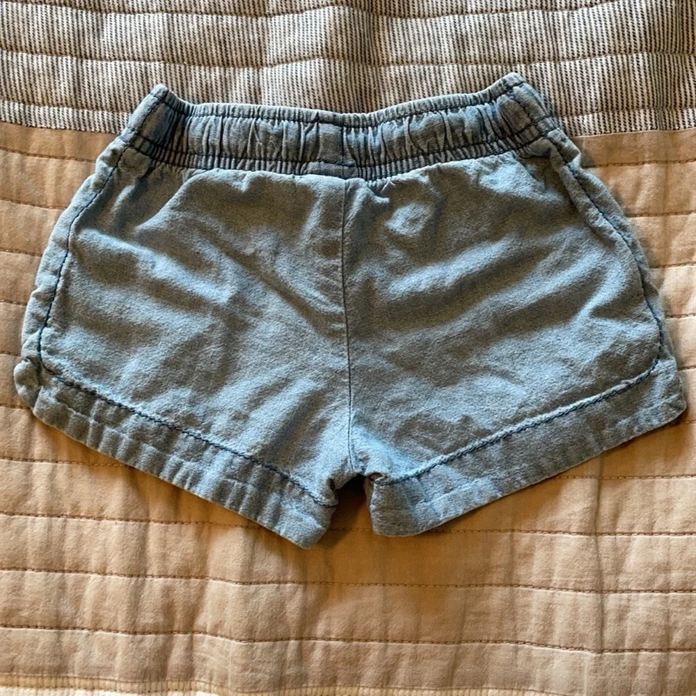 Carter’s blue Jean shorts 9m 12m